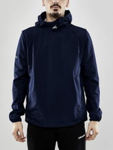 Craft Sport Training Jacket Zaero Anorak 3.0 (lightweight, wind and water resistant) navy blue Men